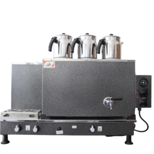 Çay Kazanı Kuzey 3’lü Statik Turbo Elektrikli Gazlı – Endüstriyel Profesyonel Çay Makinesi