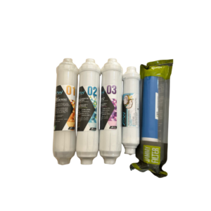 Kapalı Kasa Su Arıtma Cihazı Filtre Takımı (In-Line Uyumlu, Evsel Kullanım)