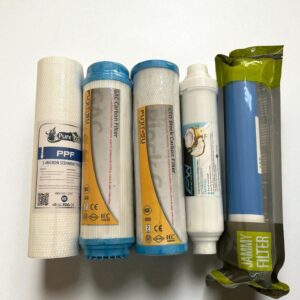 Açık Kasa Su Arıtma Cihazı Filtre Seti (Tezgah Altı, Evsel Kullanım)