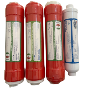 AQUA Su Arıtma Cihazı 4’lü Filtre Seti (Kapalı Kasa, In-Line Uyumlu)